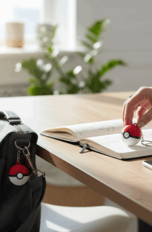 Porte-clé Pokéball 3D : Attrapez-les tous avec style au bout de vos clés