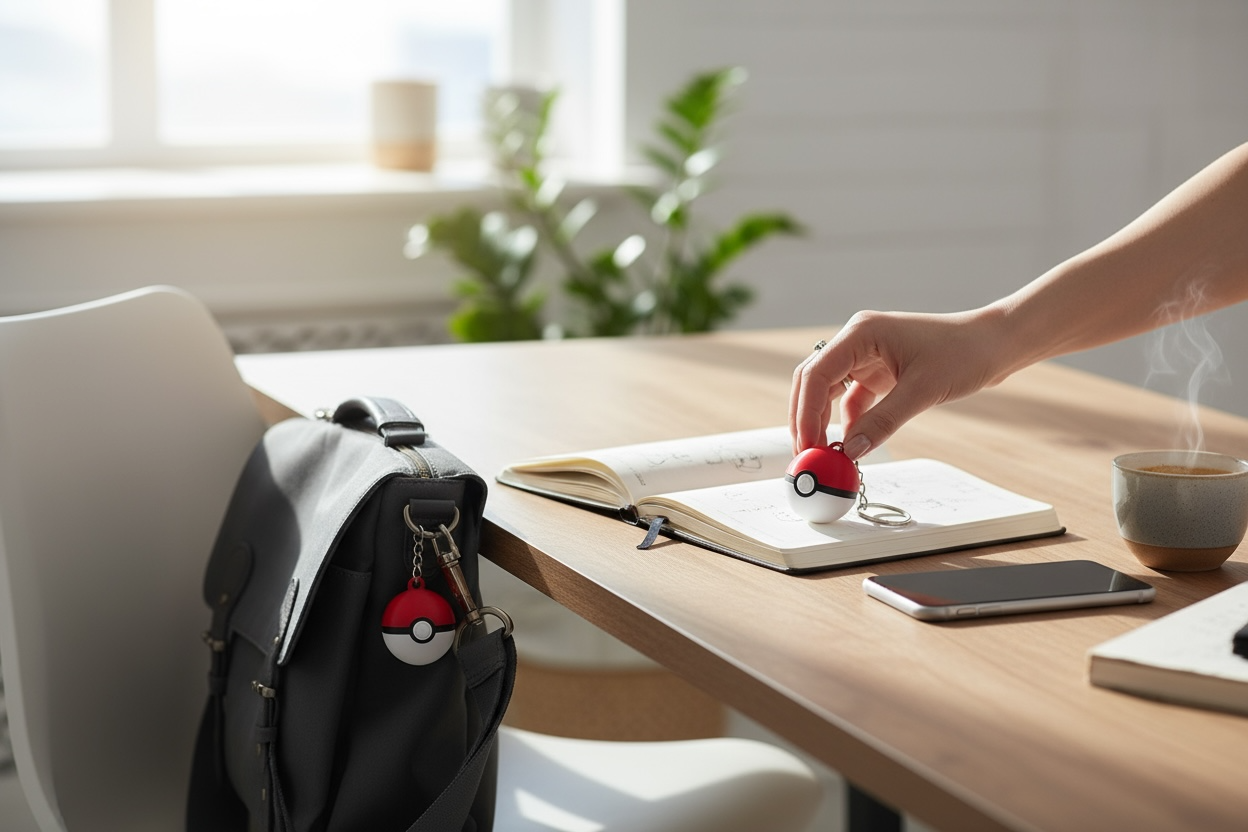 Porte-clé Pokéball 3D : Attrapez-les tous avec style au bout de vos clés