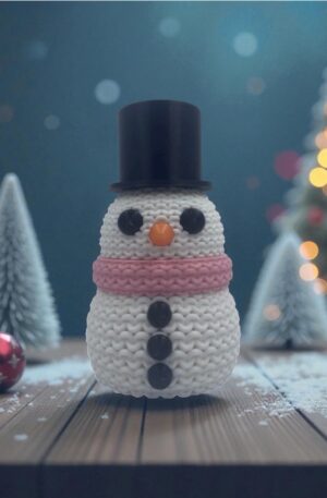Bonhomme de neige 3D décoratif : La touche hivernale et festive pour sublimer votre espace