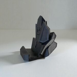 Support téléphone Rocher 3D : Un socle minéral unique pour donner du caractère à votre bureau