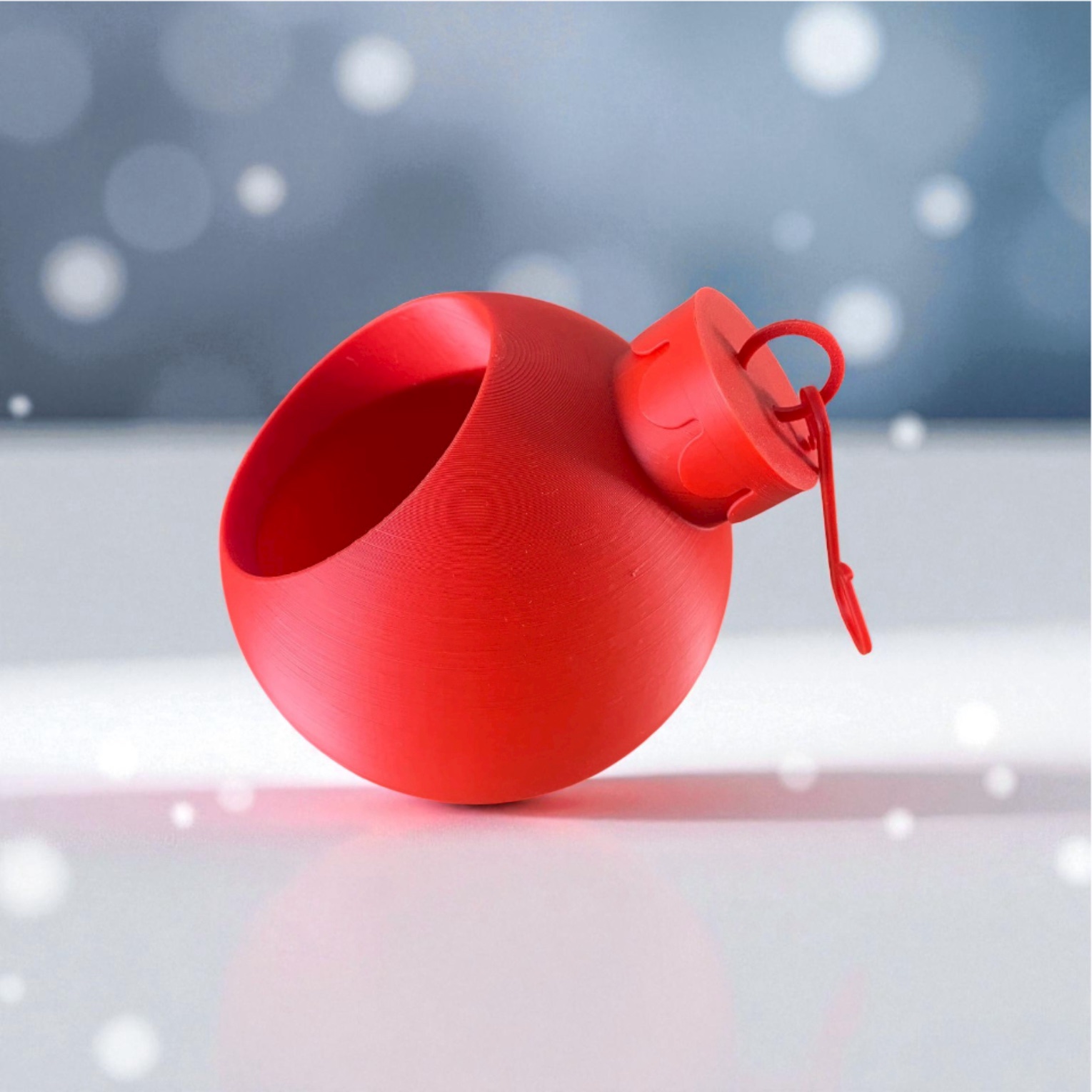 Vide-poche boule de Noël 3D : L’accessoire festif et pratique pour une déco magique