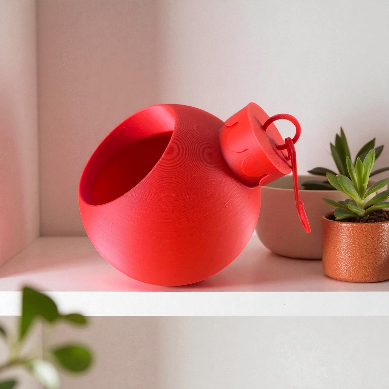 Vide-poche boule de Noël 3D : L’accessoire festif et pratique pour une déco magique – Image 2