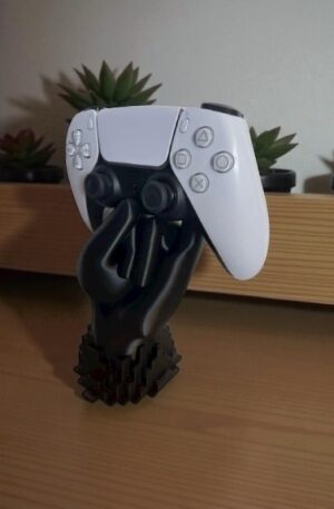 Support manette PS5 main 3D : Élégance et gaming à portée de main