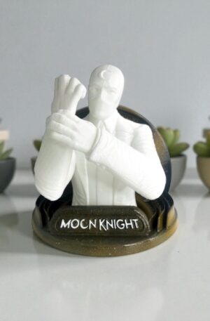 Moon Knight - Buste collector 3D : Le justicier mystérieux prend vie