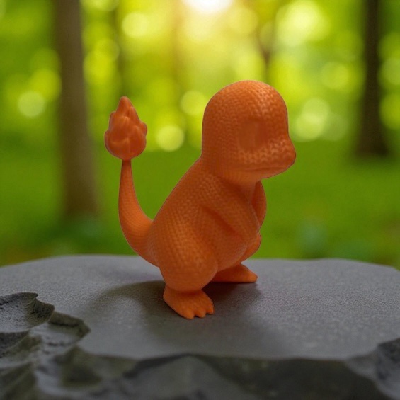 Séduisant Salamèche peluche 3D : Le Pokémon flamboyant pour illuminer ton espace – Image 3