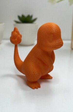 Séduisant Salamèche peluche 3D : Le Pokémon flamboyant pour illuminer ton espace