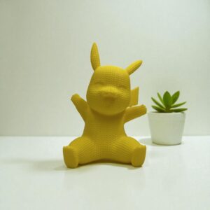 Pikachu figurine 3D : Un compagnon adorable et geek pour booster la déco