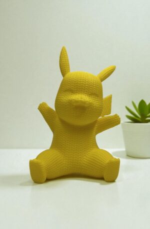 Pikachu figurine 3D : Un compagnon adorable et geek pour booster la déco