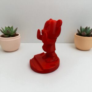 -50% Figurine Kaws 3D rouge : L’icône design et tendance pour une déco arty et moderne