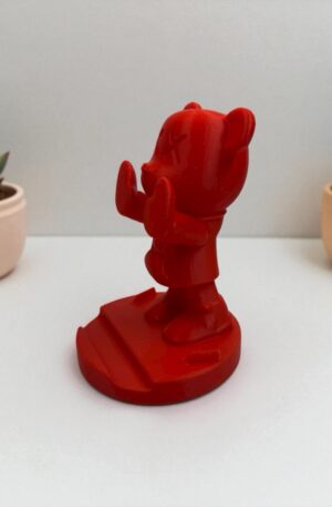 -50% Figurine Kaws 3D rouge : L’icône design et tendance pour une déco arty et moderne