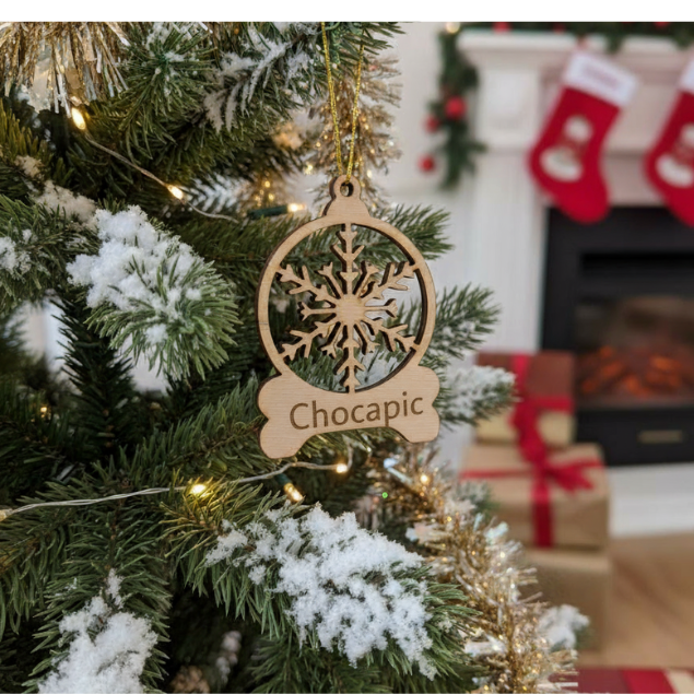 Boule de Noël personnalisée animal – gravure prénom – Image 2