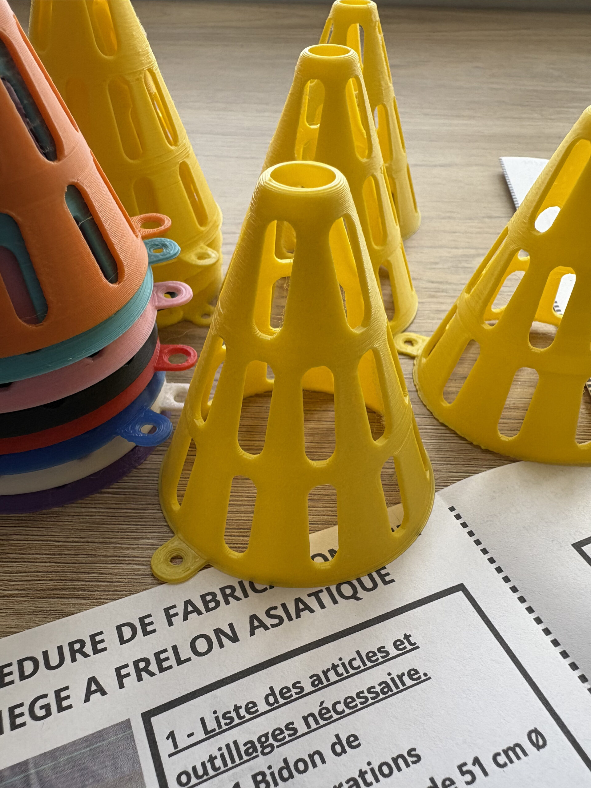 Piège à frelon asiatique imprimé en 3D – Fabrication française – Système sélectif anti-abeilles – Image 5